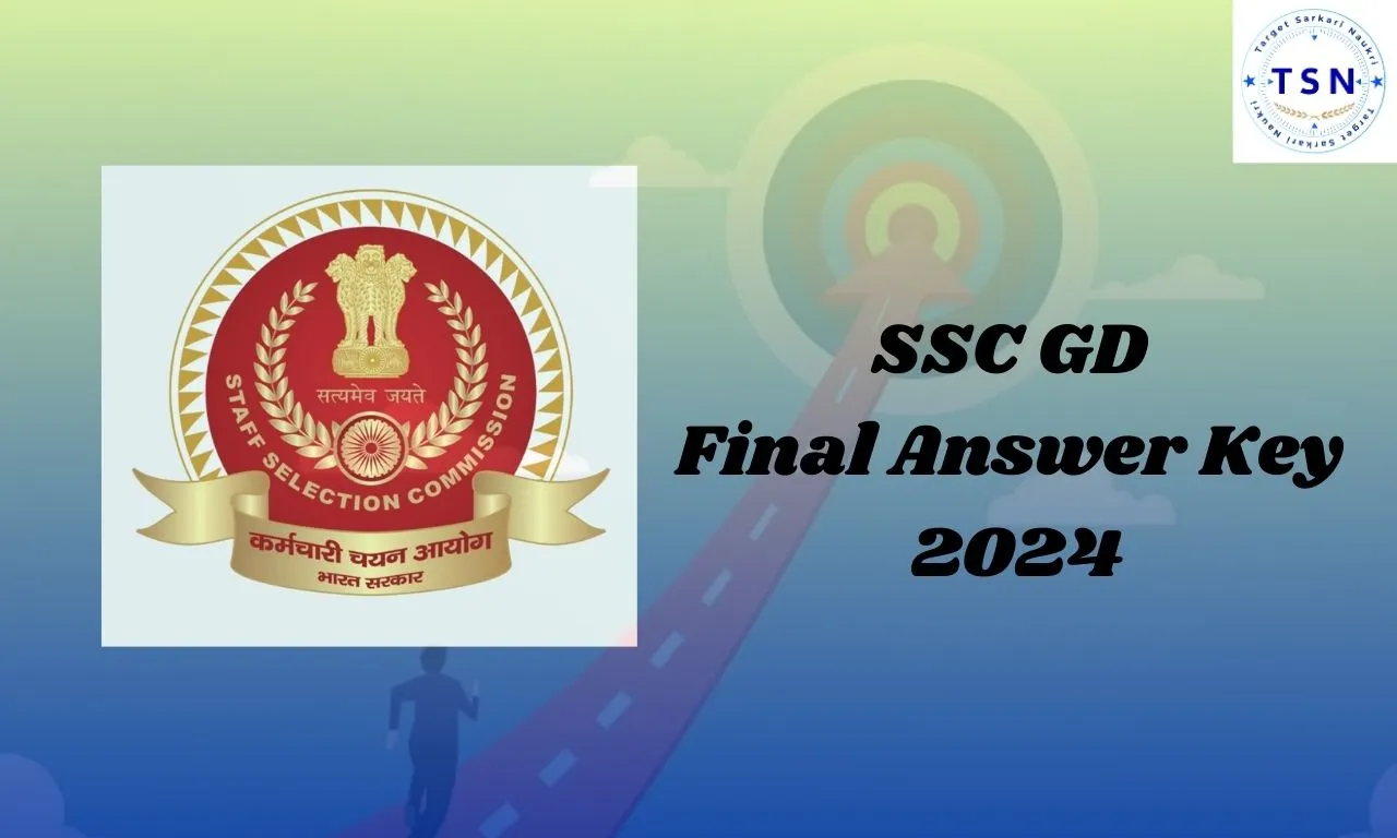 SSC GD Final Answer Key 2024